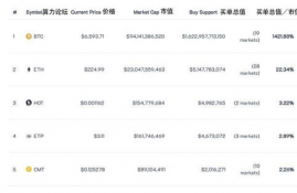 mina币会到千亿市值嘛,谁来给个最新各种虚拟货币市值的排名