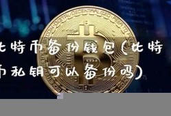 比特币钱包可以备份吗(比特币钱包要同步多久)