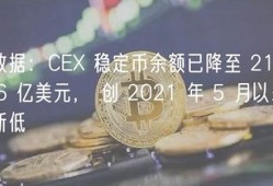 6月份CEX稳定币交易量创七个月新低