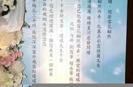 秦岚蒋勤勤为琼瑶花葬奉花 深情告别文艺女神